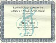1st Place Division A
